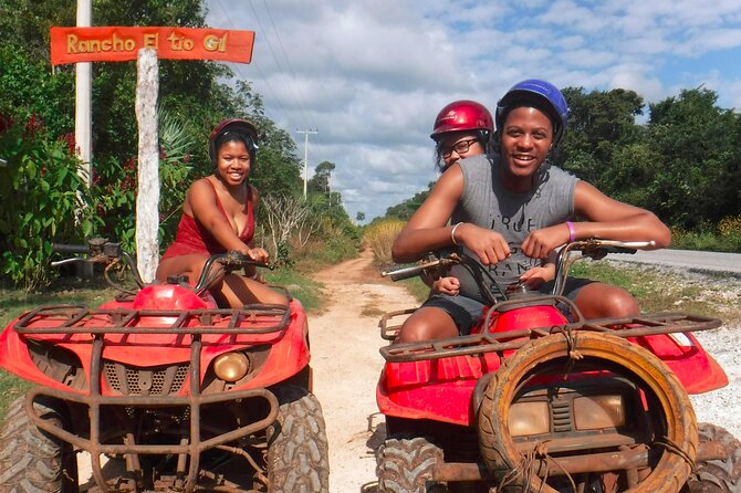 ATV Experience from Cancun adrenaline day! - Ziplining and Hanging Bridges: Over the Forest Canopy