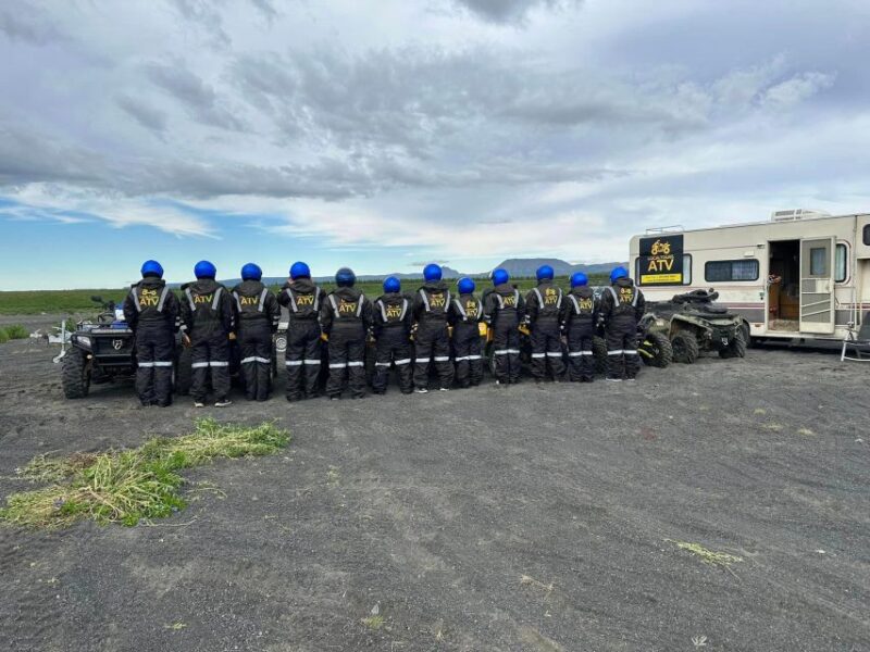 ATV guided trip close to dettifoss iceland - Starting Point at Dettifoss Crossroad