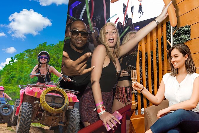 ATV Jungle Adventure, Nightclub & Airport Lounge Pass Combo - An Exciting Combo of Adventure, Nightlife, and Comfort in Cancun