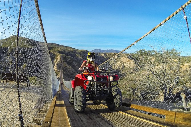 ATV Off-Road Experience: Cross the Wooden Bridge, Feel the Thrill - Crossing the Los Cabos Canyon Bridge
