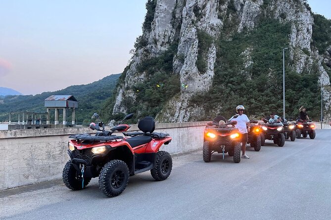 ATV/Quad Bike tour to Bovilla lake - Navigating the Terrain and Scenic Landscape