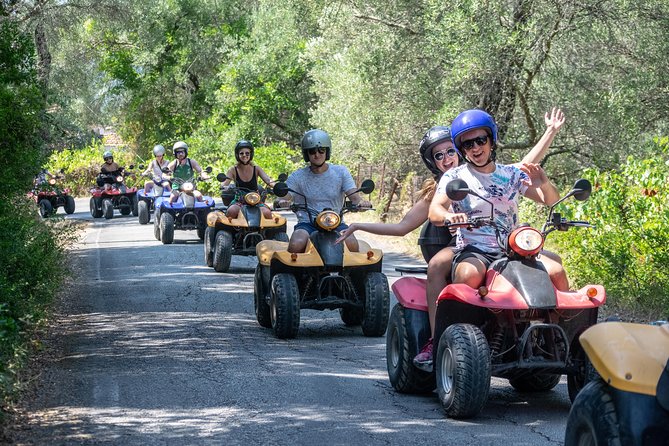 ATV Quad Guided Sightseeing/ Exploring Tour@The Pink Palace Corfu - Starting Point at The Pink Palace in Agios Gordios