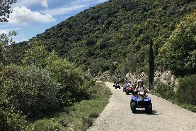ATV Quad Guided Sightseeing/ Exploring Tour@The Pink Palace Corfu - Lunch in Pentati Village with Authentic Greek Flavors