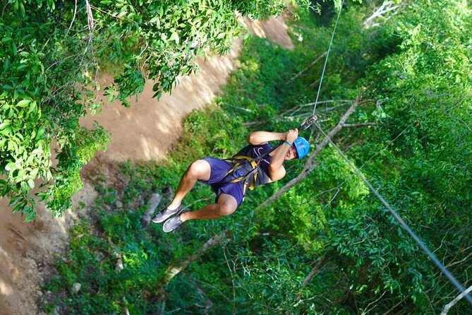ATV Ride with Ziplines and Cave Cenote Half Day Tour Individual - Thrilling Adventure in Cancun: ATV, Ziplines, and Cave Cenote Tour