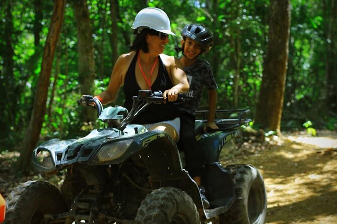 ATV Shared Zipline Cenote Adventure Kingdom from Cancun - Key Points