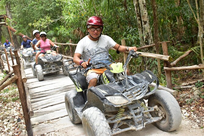 ATV (single) Ziplines & Cenote with Transportation from Cancun - Logistics: Transportation and Group Experience