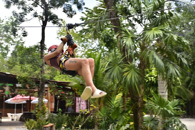 ATV tour, zipline and cenote From Playa del Carmen - Refreshing in a Mayan Cenote