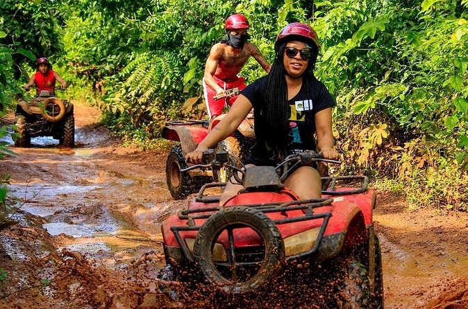ATV Zipline Swim and Tequila Tasting pick up from Cancun - Logistics and Group Size