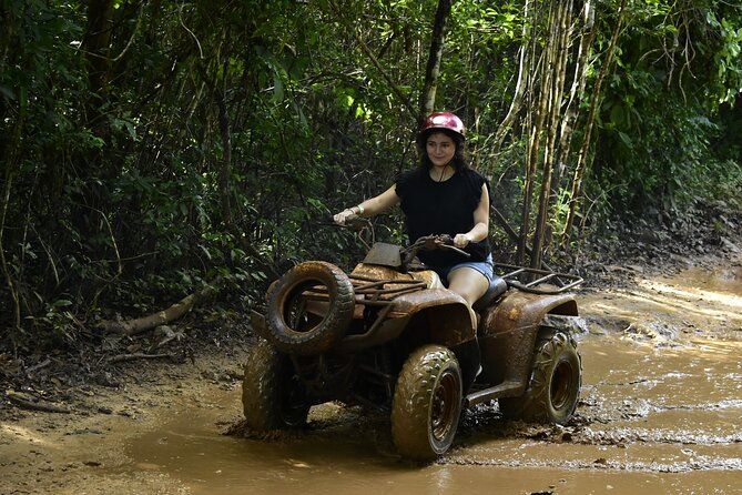 Atvs, Ziplines and Cenote from Cancun or Riviera Maya snack and water included - Ziplining Over the Mayan Jungle Canopy