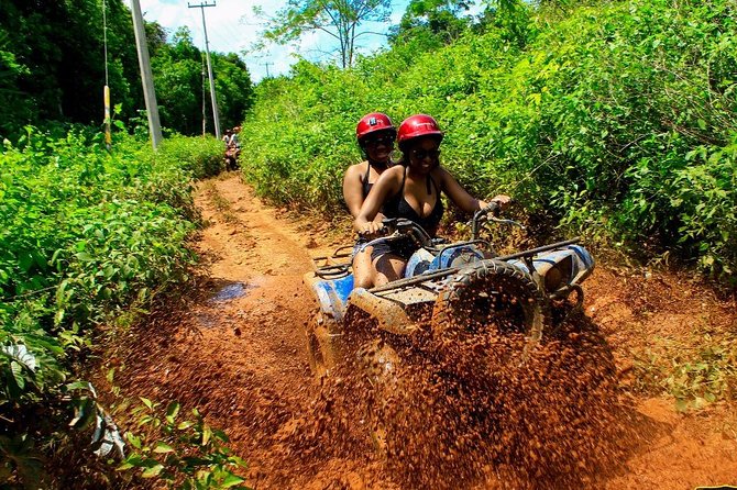 Atvs, Ziplines and Cenote swim experience from Cancun - Included Amenities: Snacks, Water, and Equipment