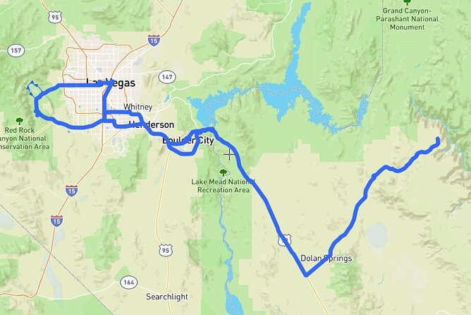Audio Driving Tour: Grand Canyon West, Hoover Dam Red Rock Canyon - Visiting Spring Mountain Ranch State Park
