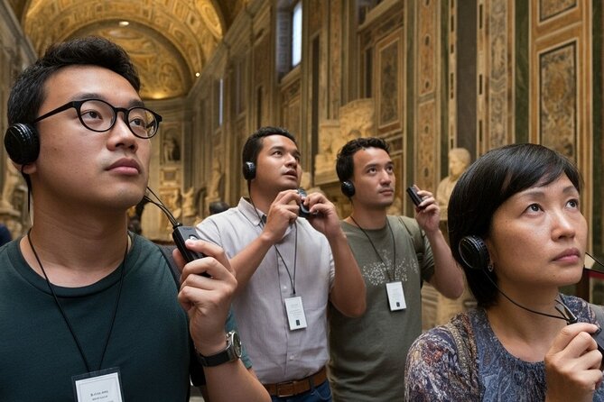 Audio guide in Vatican Museums and Sistine Chapel - Key Points