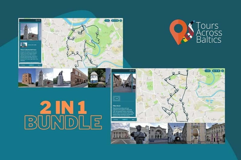 Audio Tour of Vilnius Old Town Core and the South Part 2in1 - The South Part Tour: A Journey into Vilnius’ Artistic and Jewish Heritage