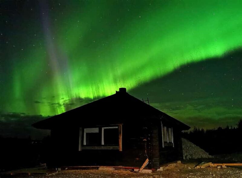 Aurora BBQ in the Private Place in Rovaniemi - The Private Spot: Nature, Darkness, and Serenity
