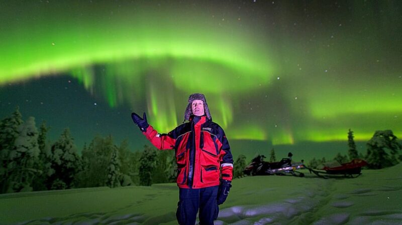 Auroras Northern Lights in Saariselka - Visiting the Most Suitable and Private Viewing Sites