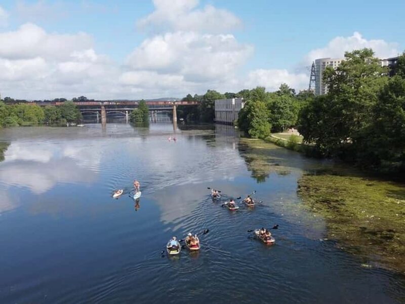 Austin: Clear Kayak Guided Tour on Lady Bird Lake - The Underwater World Viewed from a Transparent Kayak