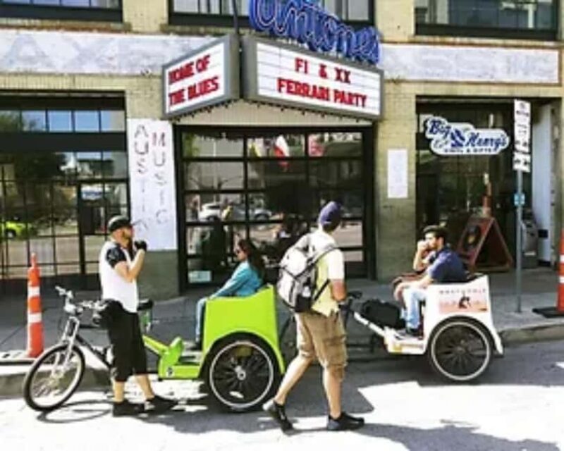 Austin: Historic Pedicab Tour - Explore Austin’s Iconic Landmarks on a Pedicab Adventure