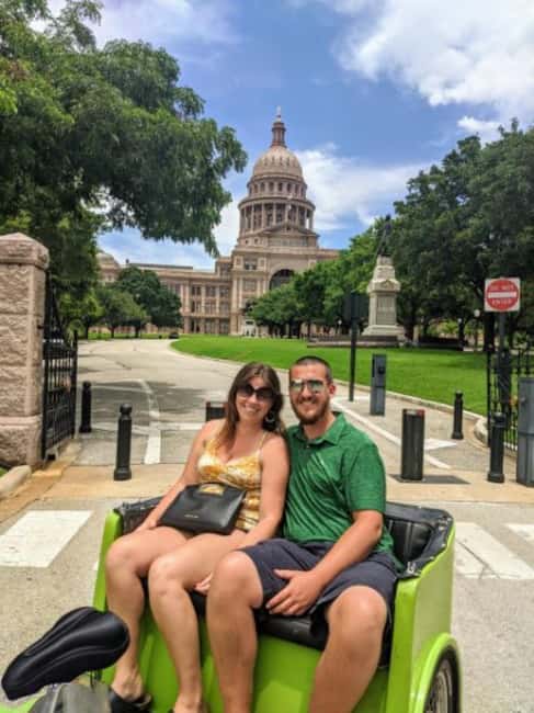 Austin: Historic Pedicab Tour - Key Points