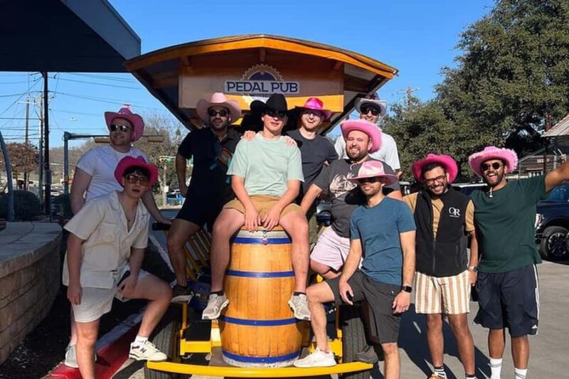 Austin: Pedal Pub Party Bike Tour with BYOB - Meet the Electric Pedal Pub in Downtown Austin