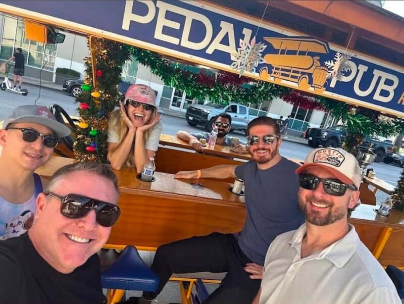 Austin: Pedal Pub Party Bike Tour with BYOB - Bringing Your Own Drinks and Party Atmosphere