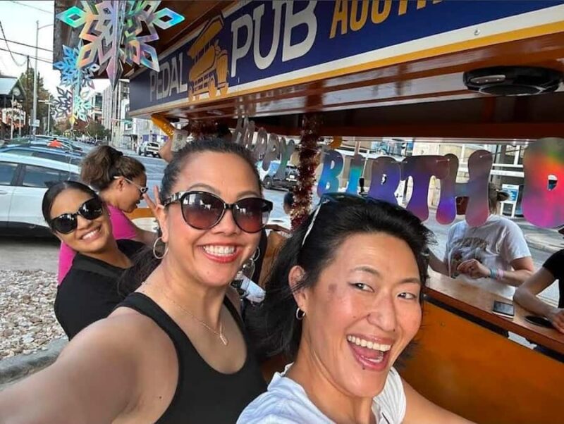 Austin: Pedal Pub Party Bike Tour with BYOB - Practical Details: Booking, Cancellation, and Accessibility