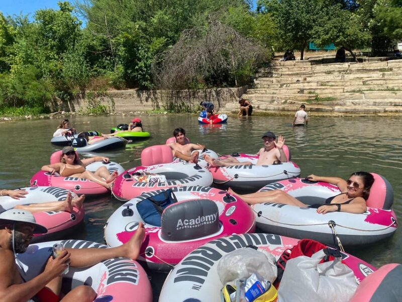 Austin: San Marco River BYOB Guided Tubing Expereince - The Tube: Comfortable and Easy to Use