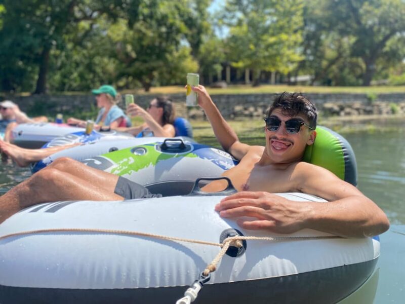 Austin: San Marco River BYOB Guided Tubing Expereince - The Experience of Relaxation and Socializing