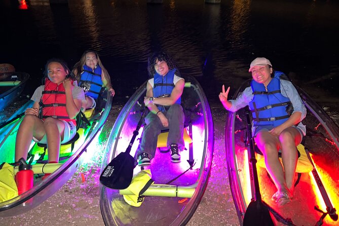 Austin Texas Night Clear Kayaking Glow Tour - Launching from the Heart of Downtown Austin onto Lady Bird Lake