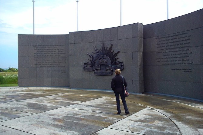 Australian and New Zealand Battlefield Day Tour in the Somme from Lille or Arras - Key Points