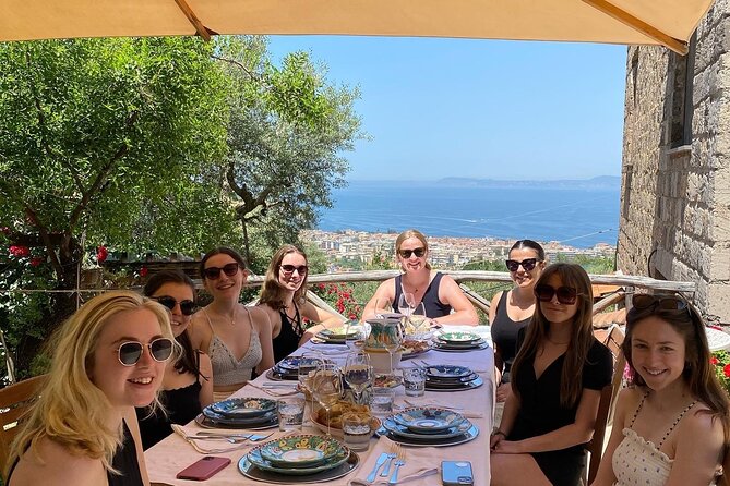 Authentic cooking class on a farm with a view of Sorrento. - Logistics: Meeting Point and Tour Details