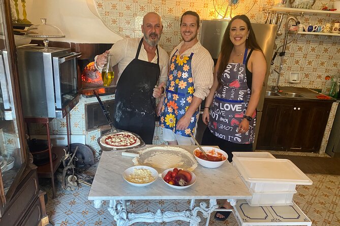 Authentic Pasta & Pizza Cooking Class with Sorrento Coast Pickup - The Expert Hosts: Vincenzo and Gina