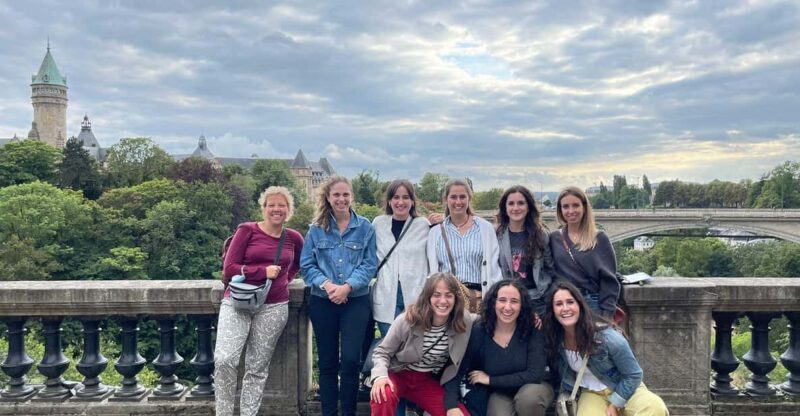 Authentic Private Walking Tour of Luxembourg - Starting Point at Monument et Dicks et Lentz with a Red Umbrella