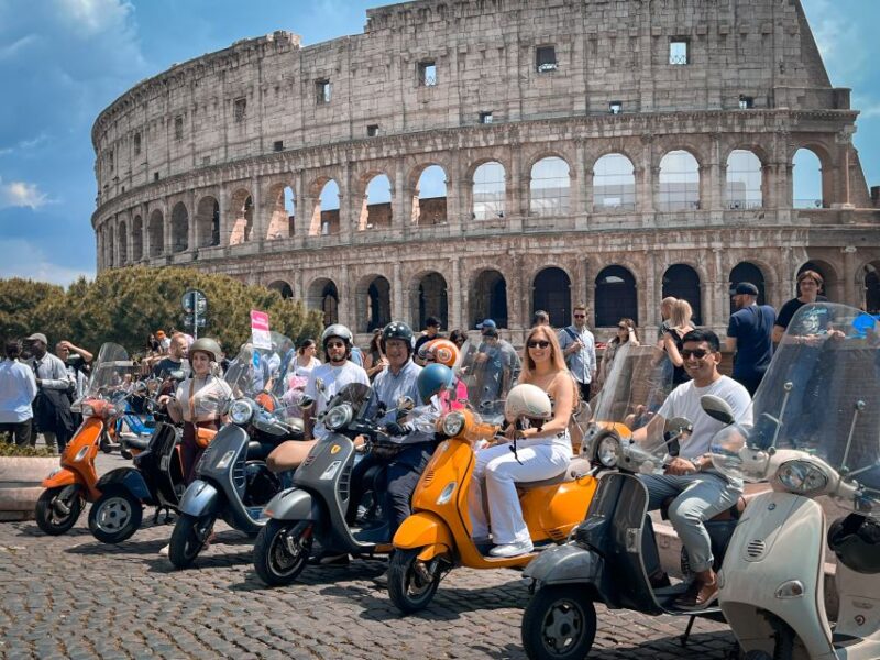 Authentic Rome Vespa Tour /See the Eternal City Like a Local - The Experience of Sertac MERCAN: Guide and Photographer