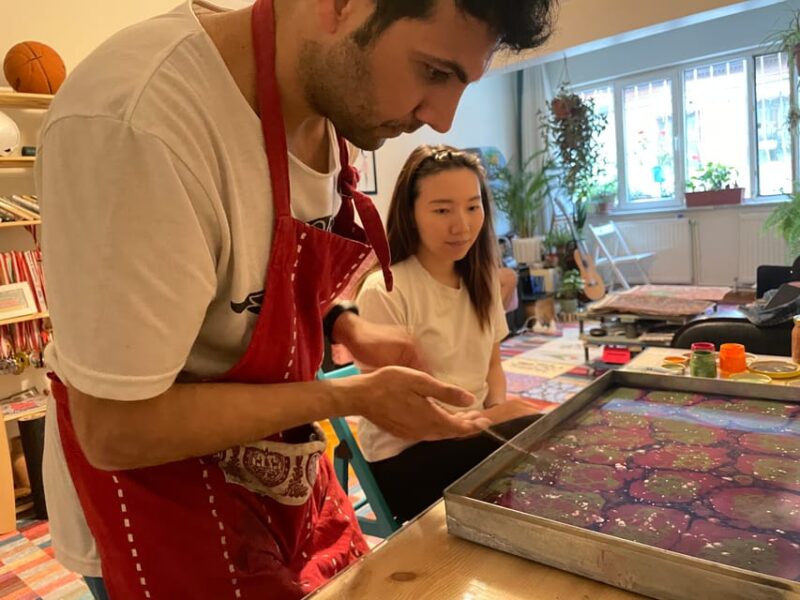 Authentic Turkish Art Marbling - Ebru - with Locals at Home - The Personal Touch of Home Hospitality