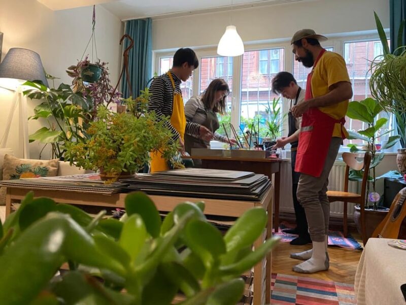 Authentic Turkish Art Marbling - Ebru - with Locals at Home - Who Will Love This Experience