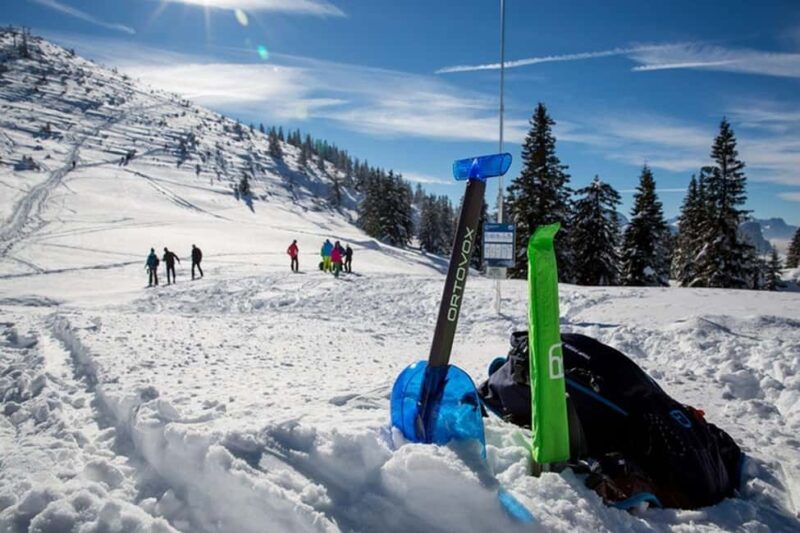 Avalanche training with snowshoe hike in Berchtesgaden - Timing and Pacing of the Tour