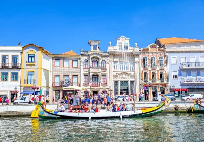 Aveiro: Gondola Ride and Costa Nova Beach  All Included. - The Charm of Costa Novas Striped Houses