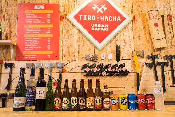 Axe Throwing 1 hour session - The Drink Service and Social Atmosphere
