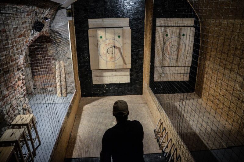 Axe throwing Kraków in Axe Nation - the 1st club in Europe - Reviews Show High Satisfaction and Great Value