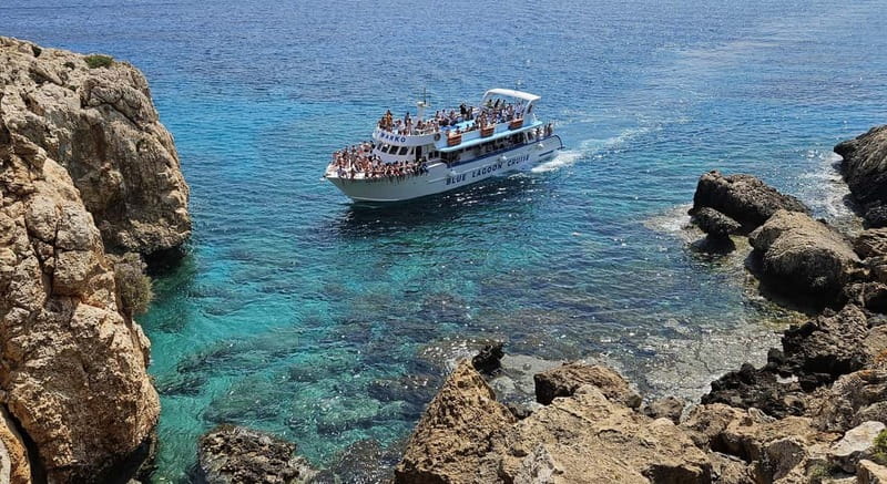 Ayia Napa: Blue Lagoon & Turtle Cruise with Optional Lunch - Starting from Ayia Napa Harbour at 09:00 am