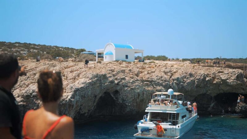 Ayia Napa: Family Cruise with Lunch and Swim Stops - Two Swim Stops at Blue Lagoon and Turtle Bay