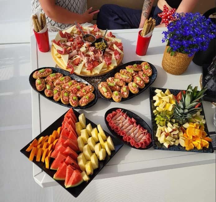 Ayia Napa: Private Sunset Cruise with Snacks and Drinks - What’s Included in the Price