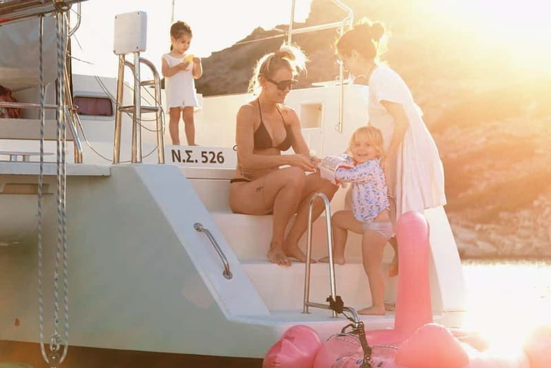 Ayia Napa: Sunset Catamaran Cruise with Snacks & Drinks - The Crew and Onboard Atmosphere