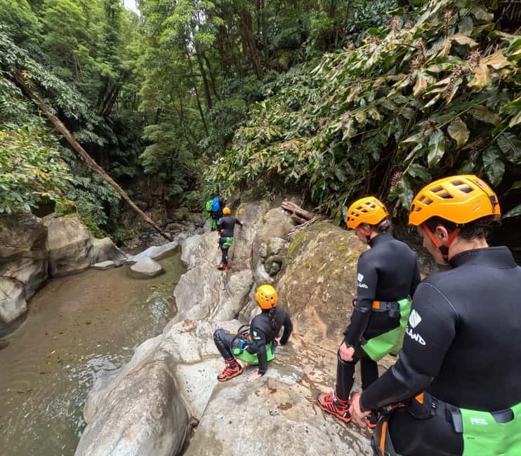 Azores: Salto do Cabrito Canyoning Adventure - The Scenic 30-Minute Hike Through São Miguel’s Geothermal Trails