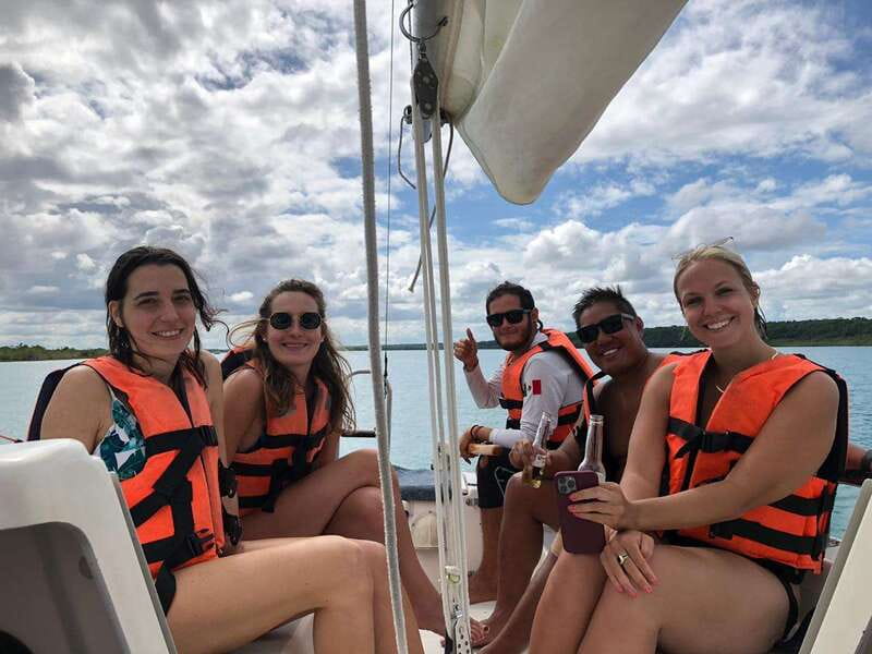 Bacalar: Group Sailing Trip with Swimming and Drinks - Practical Details: Group Size, Food, and Safety