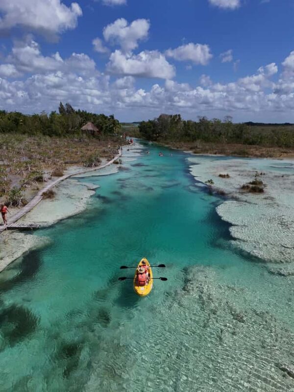 Bacalar : Ichkabal Ruins & Los Rapidos With Pick Up - Relaxing Breakfast Amidst Natures Beauty
