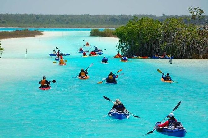 Bacalar Lagoon Adventure! Breakfast & Lunch from Playa Del Carmen - The Two-Hour Boat Ride in Bacalar Lagoon