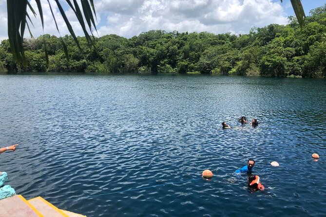 Bacalar Lagoon! Kayaks & Cenote Azul From Playa Del Carmen - Photo Stop at Bacalar City Sign and Scenic Views