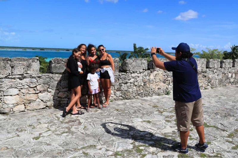 Bacalar: Lagoon, Pirate Canal, Stromatolite Day Trip w/Lunch - Swimming in the Crystal Waters of Bacalar Lagoon