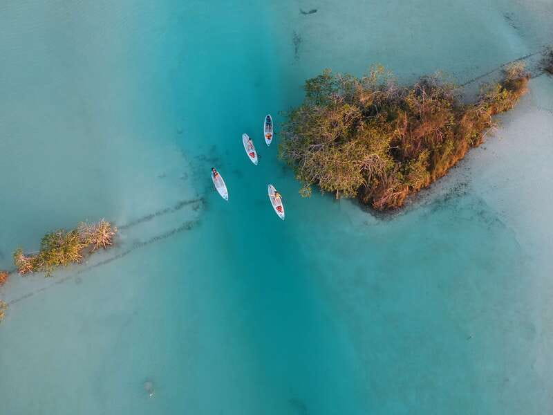 Bacalar: Private SUP Tour - Exploring Bacalar Lagoon’s Crystal Waters on a Private Paddleboard